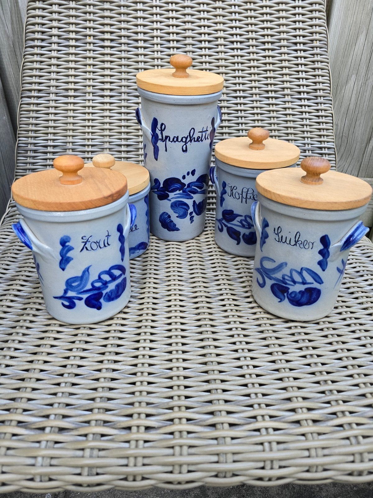 Keulse voorraadpotten, Ophalen of Verzenden, Zo goed als nieuw
