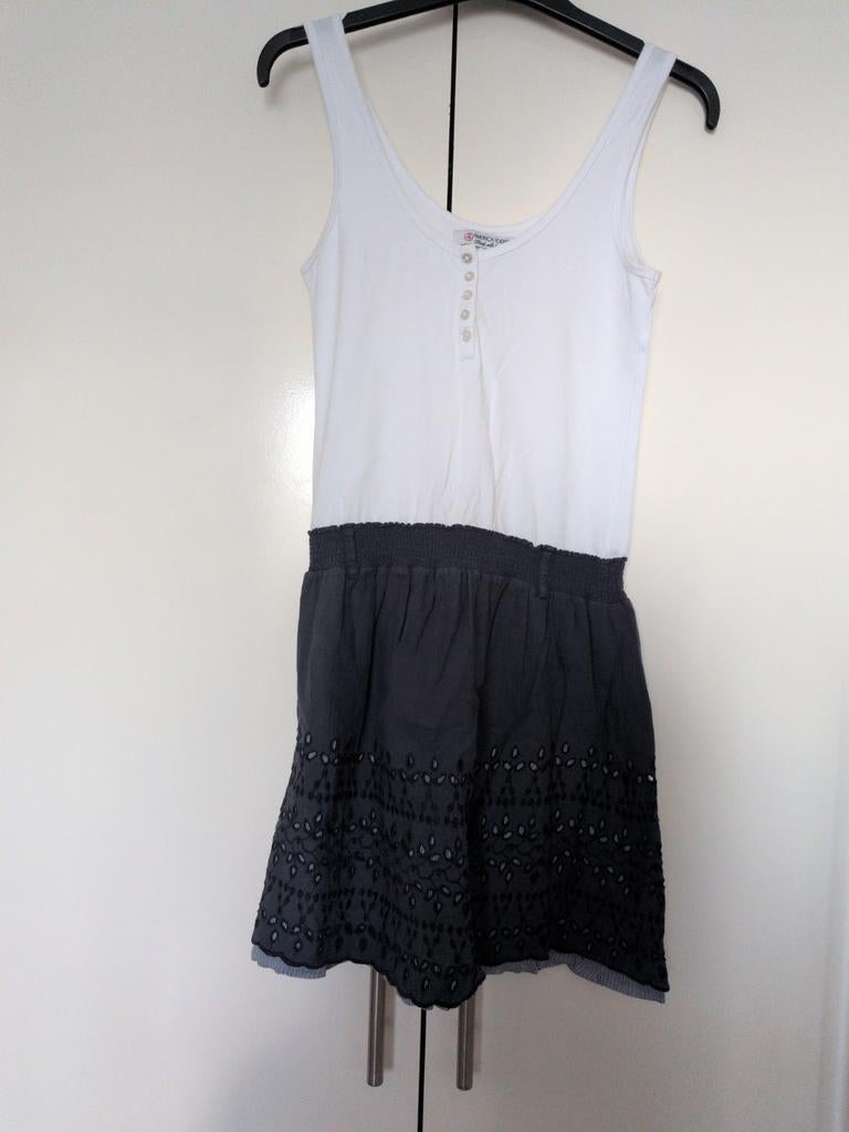 Jurkje van America Today maat M, Kleding | Dames, Jurken, Zo goed als nieuw, Maat 38/40 (M), Wit, Boven de knie, Ophalen of Verzenden