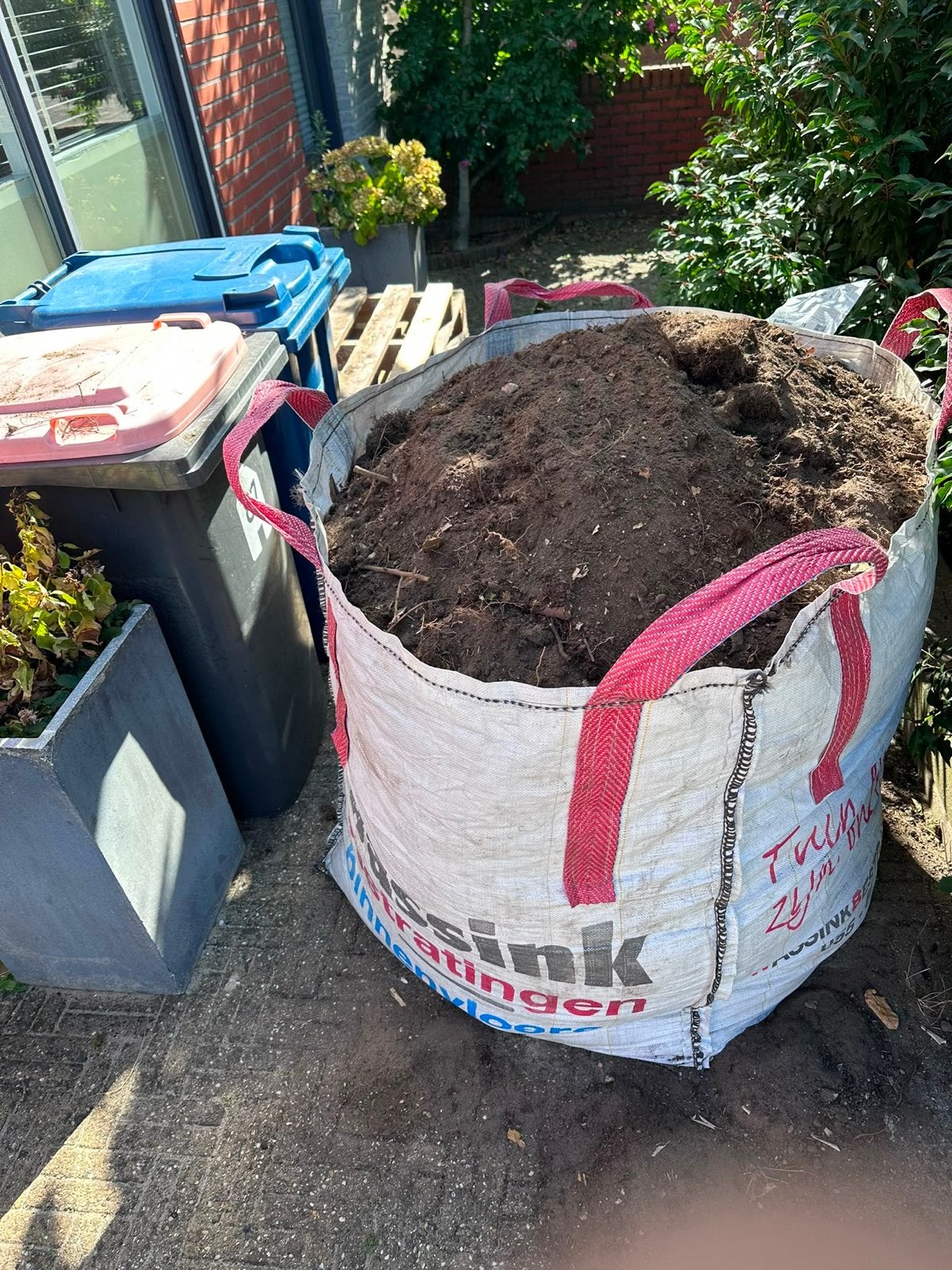 Grote zak tuinaarde/potgrond, Tuin en Terras, Aarde en Mest, Ophalen, Tuinaarde