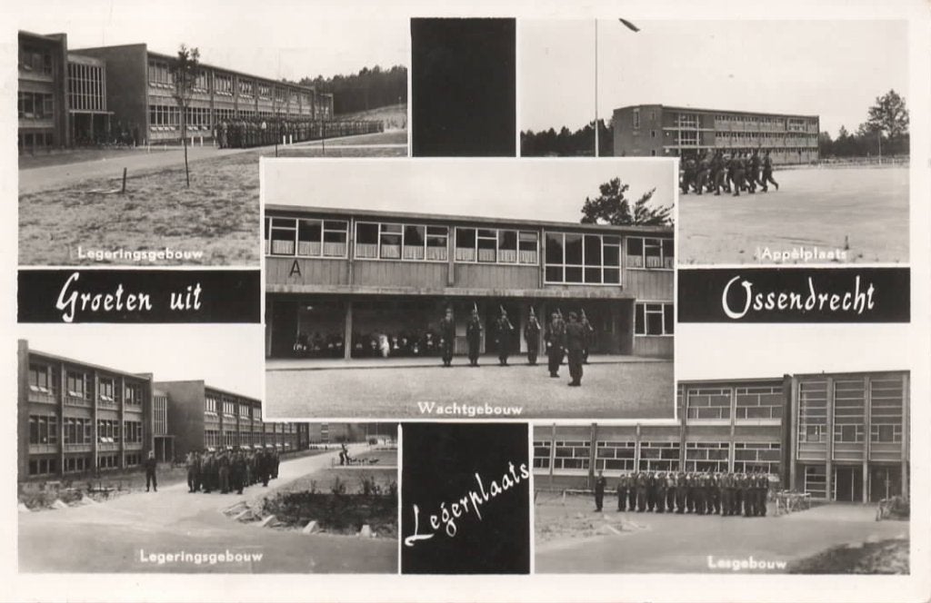 Ossendrecht Legerplaats, Verzamelen, Ansichtkaarten | Nederland, Verzenden, 1940 tot 1960, Gelopen, Noord-Brabant