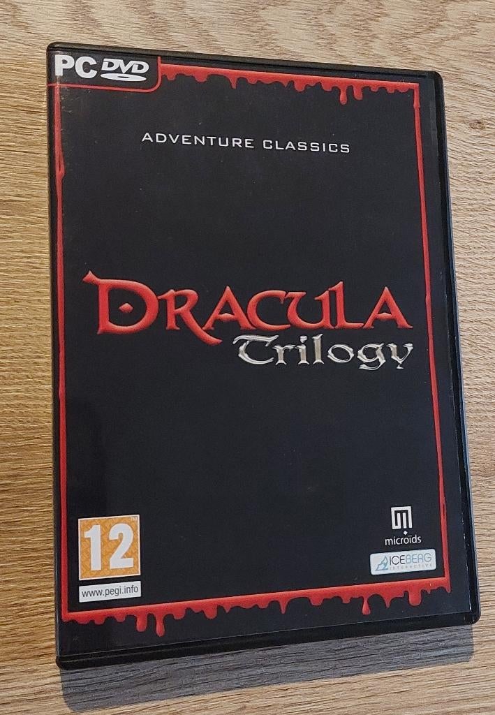 Dracula trilogy pc game, Spelcomputers en Games, Avontuur en Actie, Gebruikt, Verzenden, 1 speler