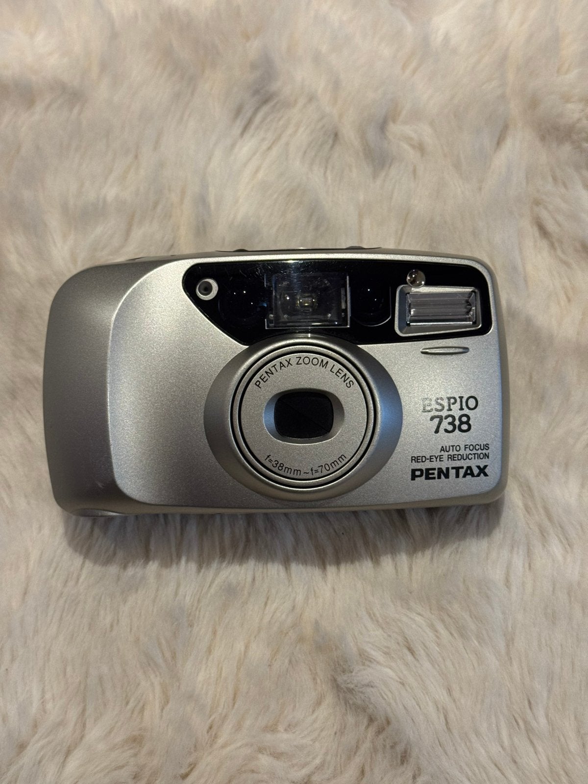Pentax Espio 738, Ophalen of Verzenden, Zo goed als nieuw, Compact, Pentax