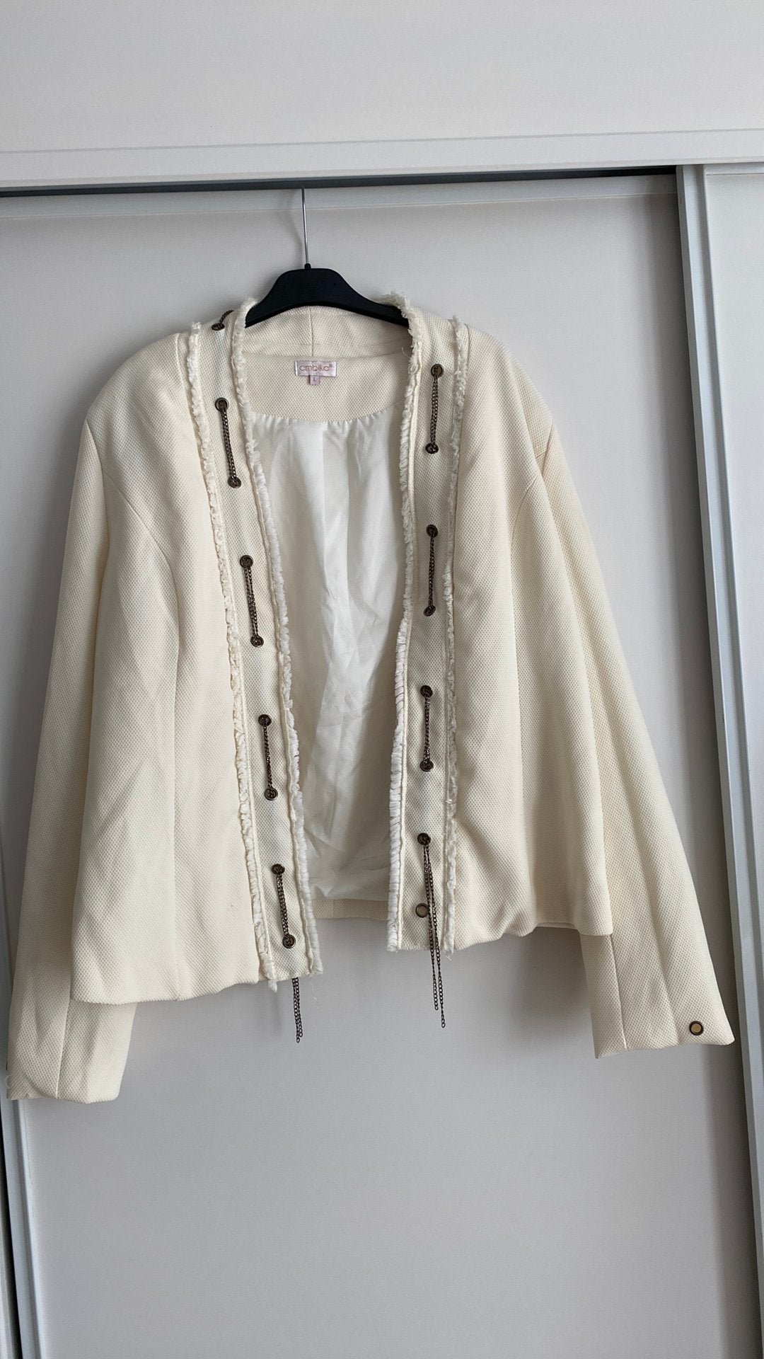 Ambika stoer jasje L, Ophalen of Verzenden, Zo goed als nieuw, Maat 42/44 (L), Overige kleuren