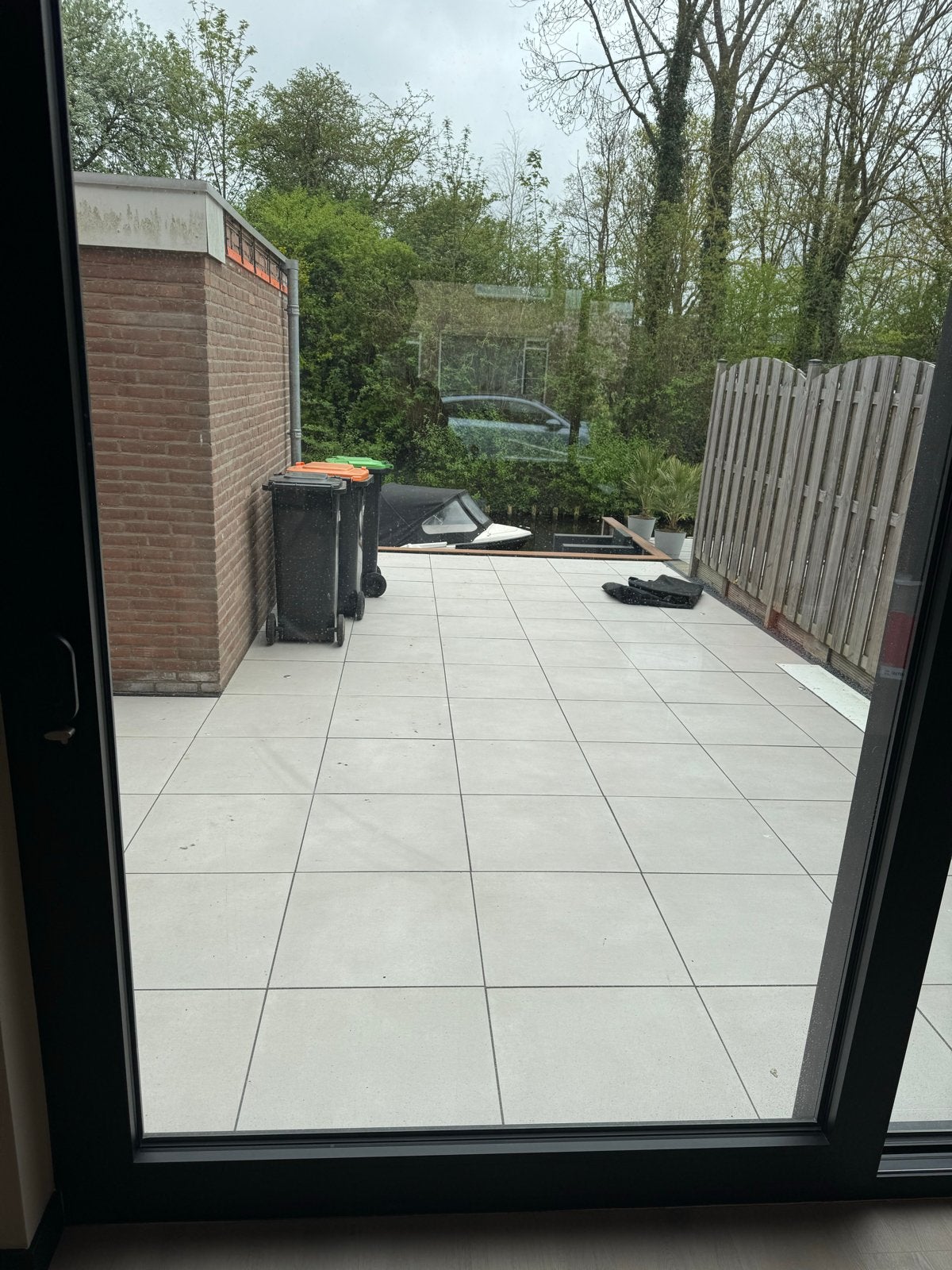 Keramische tegels 60x60 nieuw, Tuin en Terras, Tegels en Klinkers, Ophalen, Gebruikt, 10 m² of meer, Beton