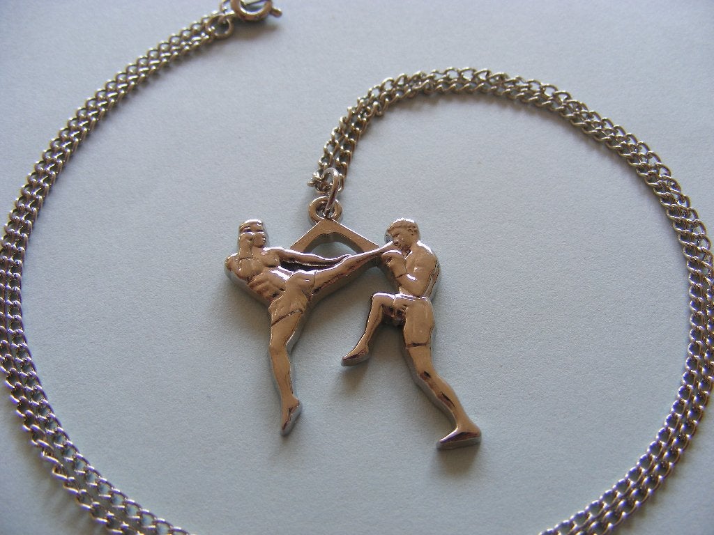 kickboksen muay thai boksen hanger ketting sleutelhanger, Maat XL, Ophalen of Verzenden, Nieuw, Overige