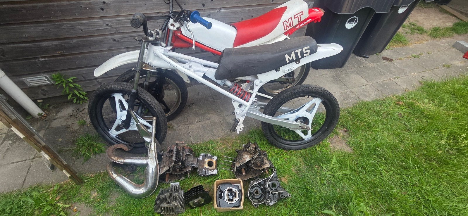 2x Honda MT5 Project voor Restauratie met Motorblokken, Ophalen, Gebruikt, MT