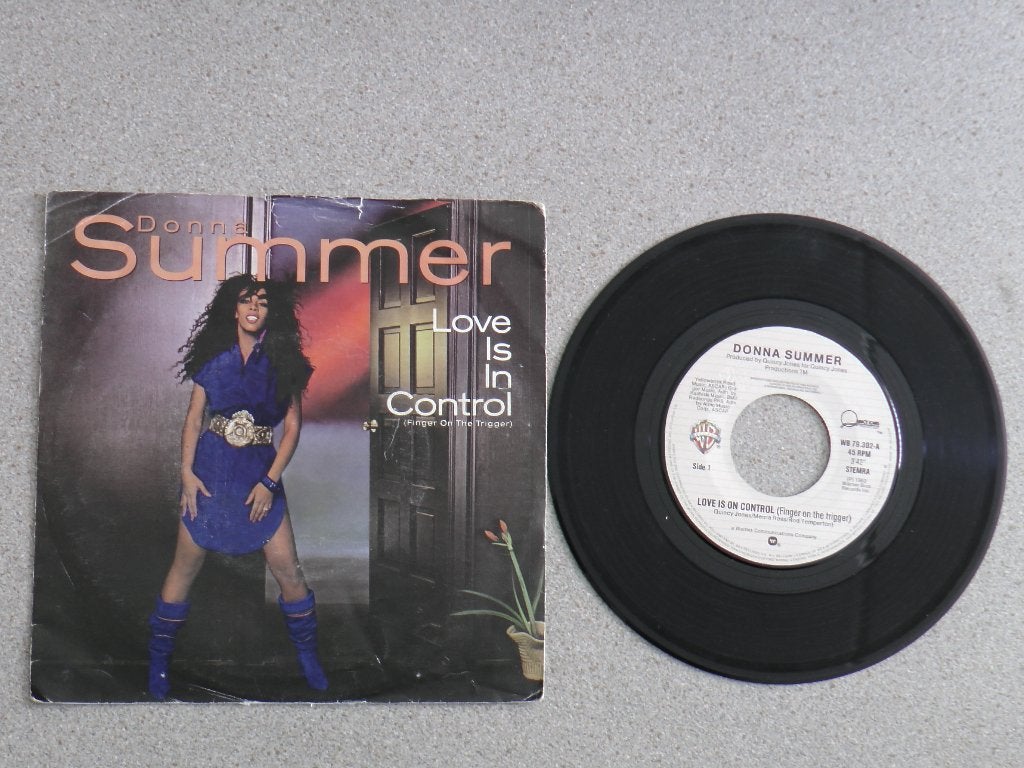 Donna SUmmer - Love is in control VINYL SINGLE, Gebruikt, 7 inch, Pop, Fotohoes