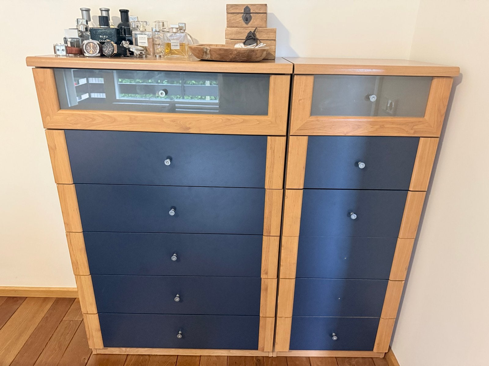 2xIKEA Ladekasten (B80xH125 & B50xH125) - Gratis Af te Halen, Huis en Inrichting, Ophalen, Gebruikt, 5 laden of meer, 100 tot 150 cm