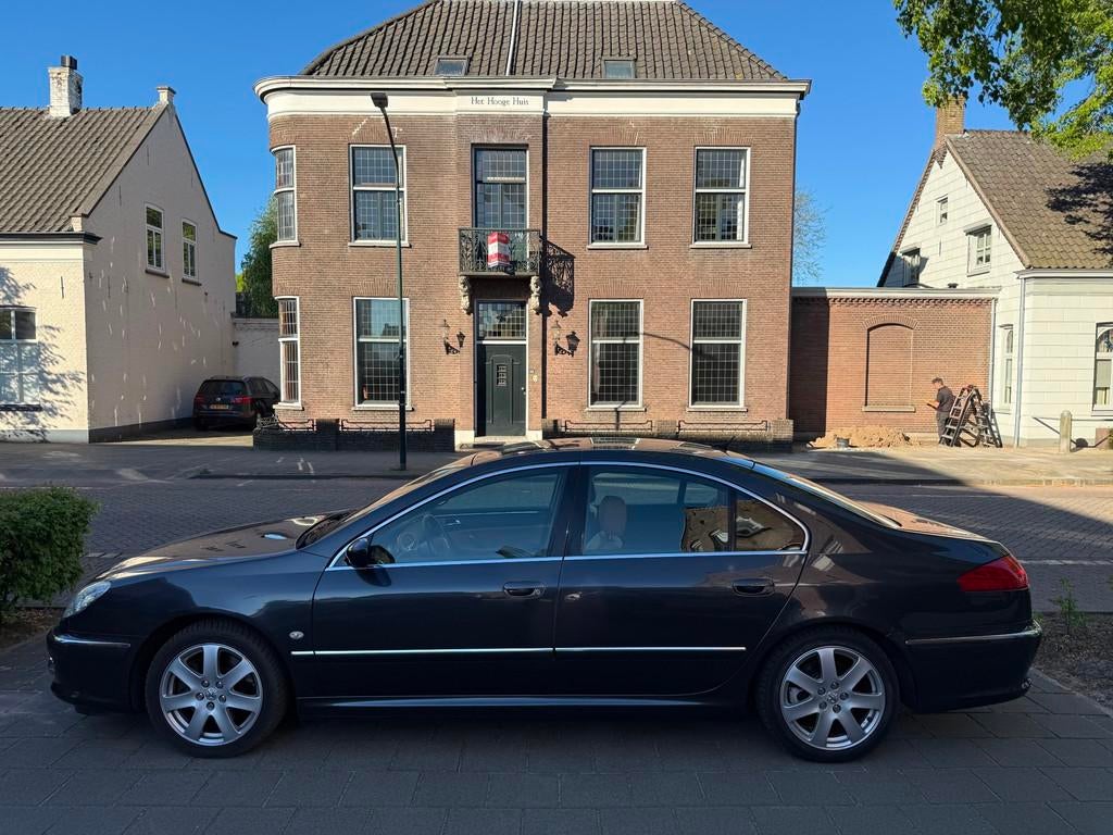 Peugeot 607 3.0-24V Executive AUTOMAAT EERSTE EIGENAAR DEALE, Auto's, Peugeot, 2946 cc, Zilver of Grijs, 6 cilinders, 750 kg