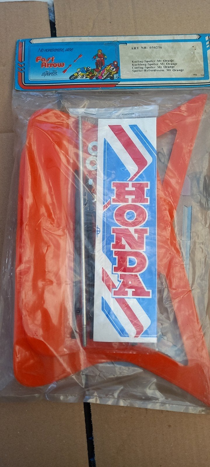 Honda mt50 koelspoiler nieuw oranje, Ophalen of Verzenden, Nieuw, Overige merken