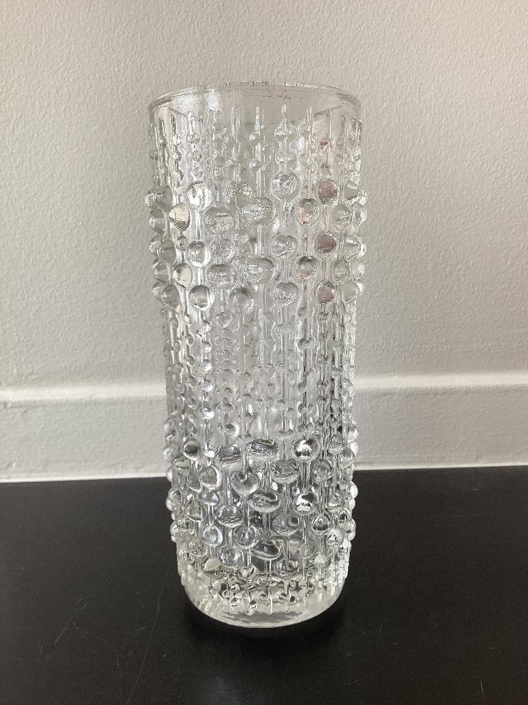 Vintage Glazen Vaas Sklo Union Glas, Ophalen