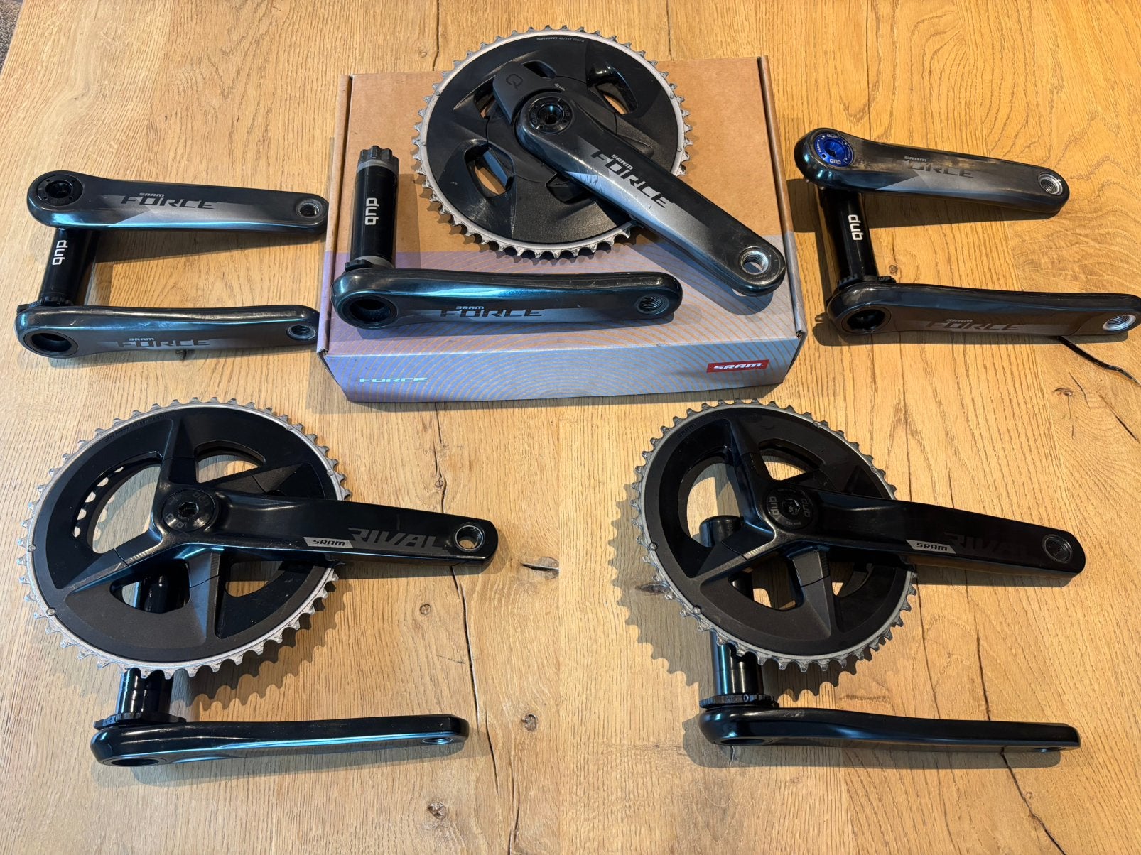 Sram AXS Rival / Sram Crankset / Sram Derailleurs, Ophalen of Verzenden, Zo goed als nieuw, Racefiets, Derailleur of Ketting
