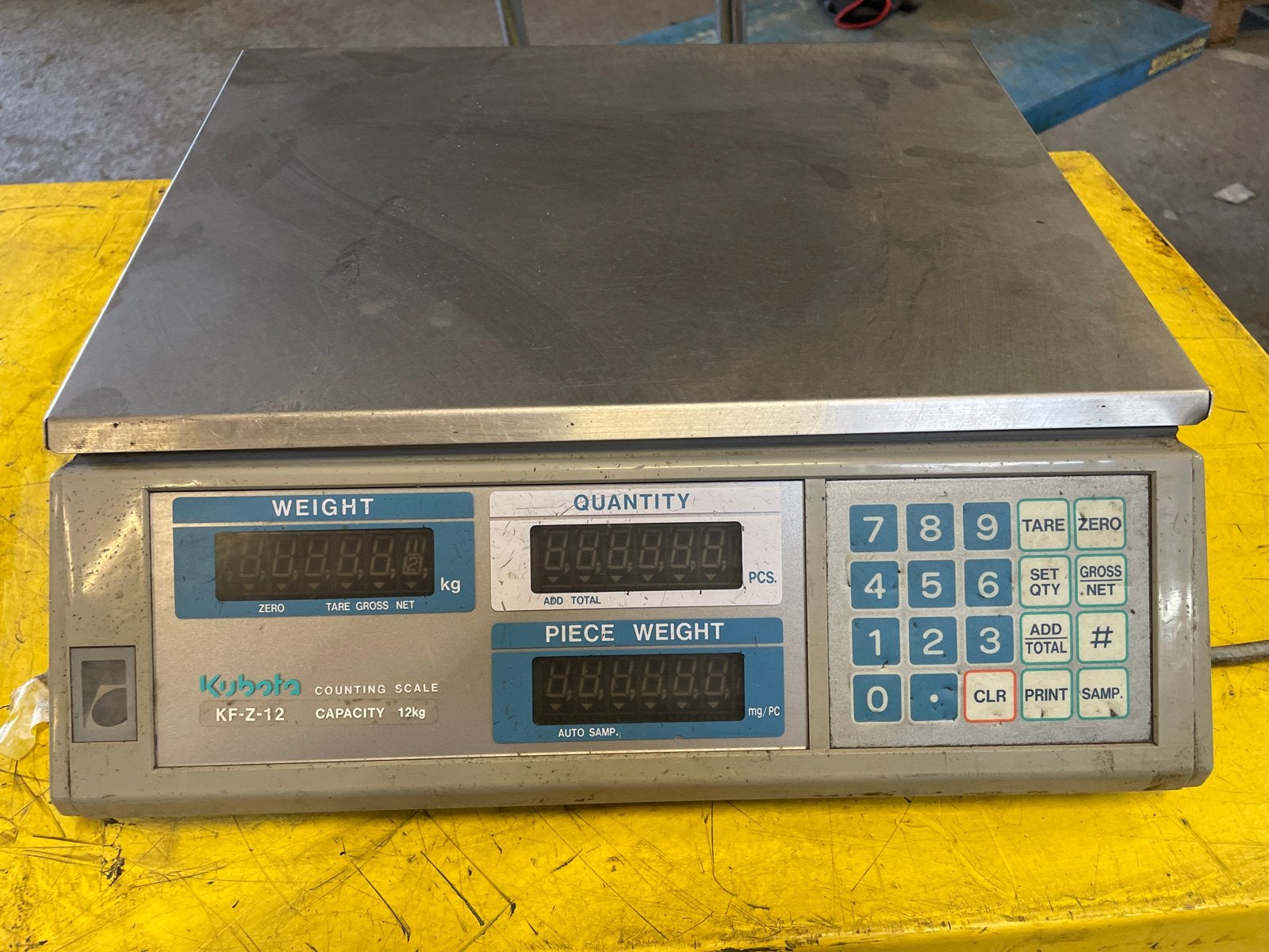 Kubota KF-Z-12 Elektronische Telweegschaal - Gecontroleerd, Ophalen, Gebruikt, Precisieweegschaal, Minder dan 50 kg