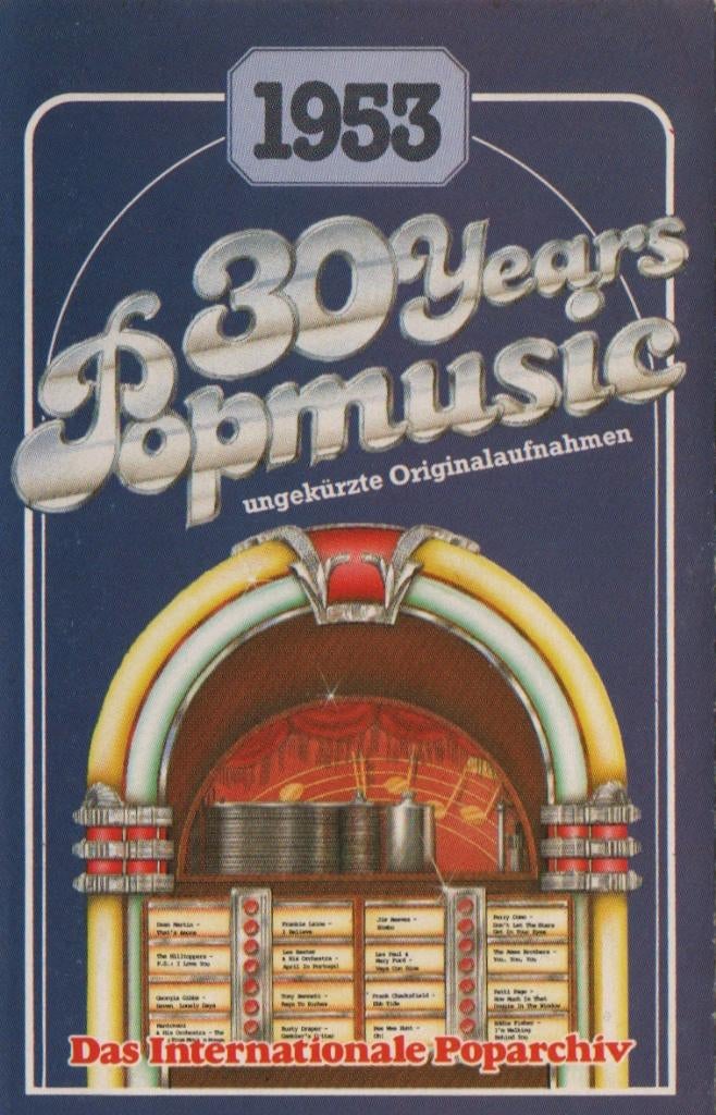Cassettebandje Various – 30 Years Popmusic 1953, Ophalen of Verzenden, Gebruikt, Pop, 1 bandje