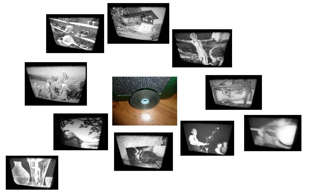 16mm film Hout Vlas Glas duitse doc jaren 40-50 geluid, Ophalen of Verzenden, 16mm film
