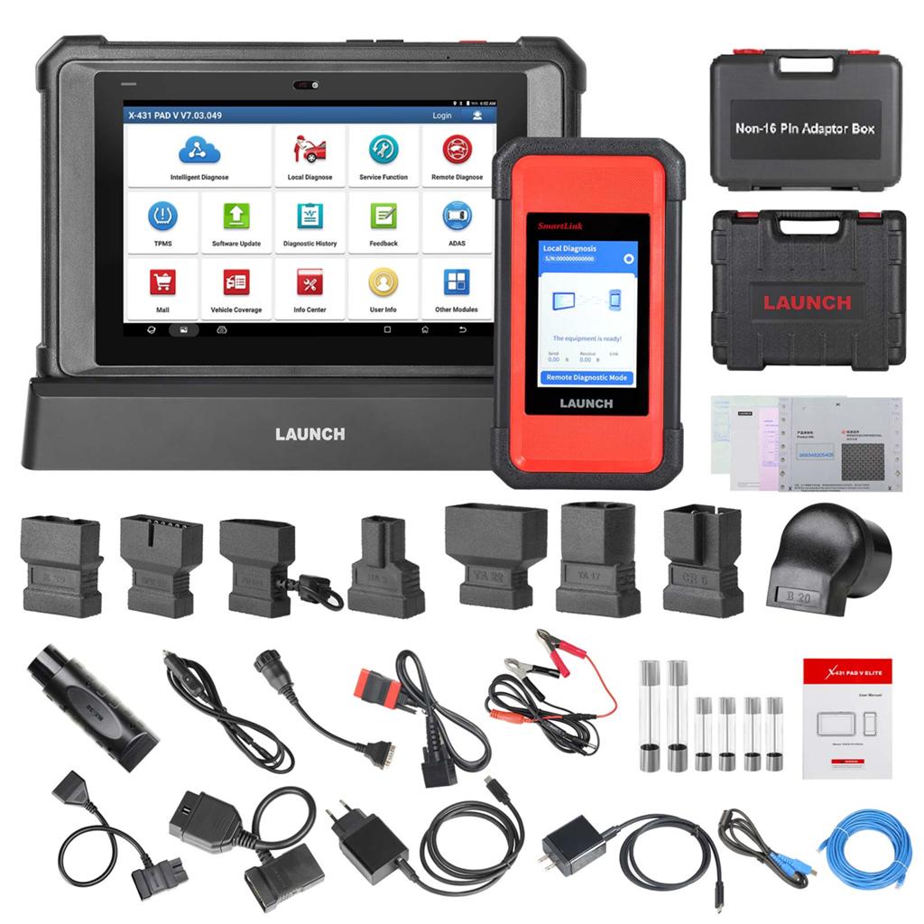 Launch Pad 5 Elite Launch Pad V Elite x431 diagnose set, Auto diversen, Ophalen of Verzenden