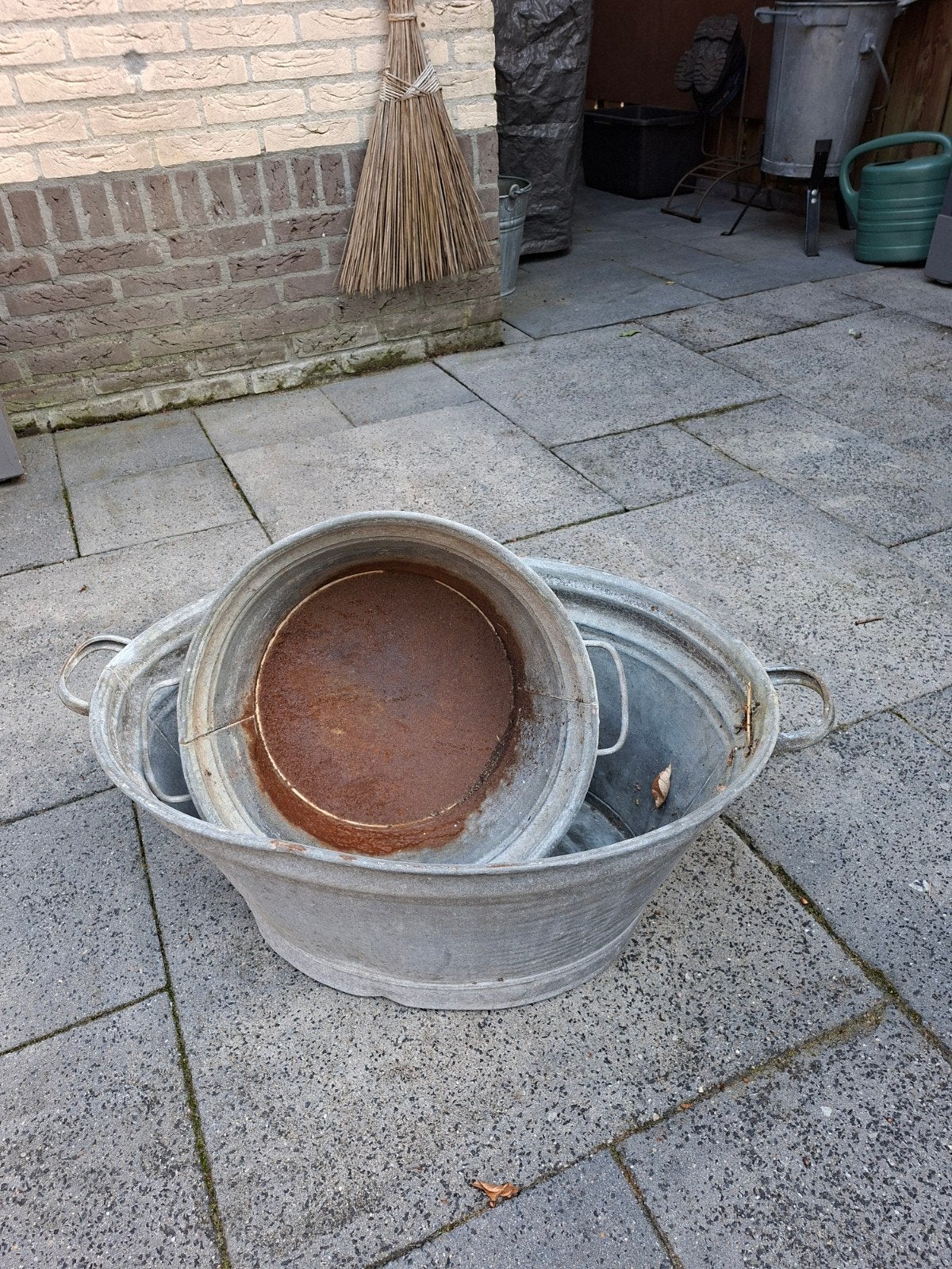 2 zinken teilen, waterdicht, Ophalen, Gebruikt