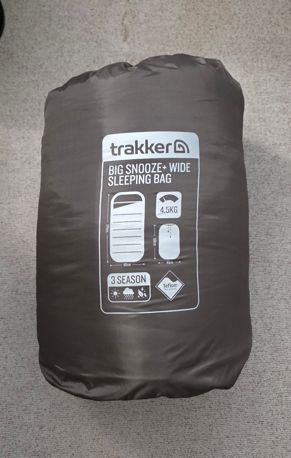 Trakker Big Snooze Wide Slaapzaak Sleeping Bag, Ophalen of Verzenden, Zo goed als nieuw, Overige typen