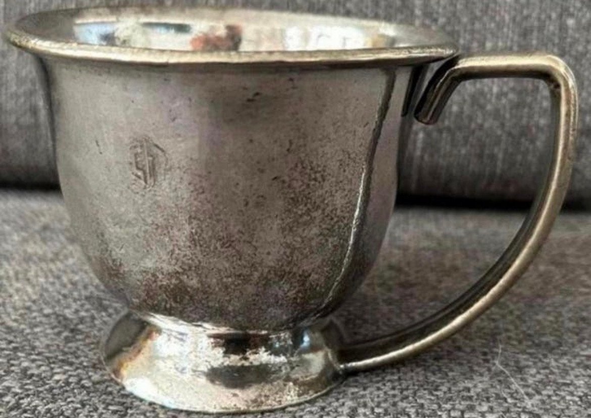 Zeldzame Antieke Hollandia Plate Beker - 1e helft 20e eeuw, Antiek en Kunst, Ophalen of Verzenden