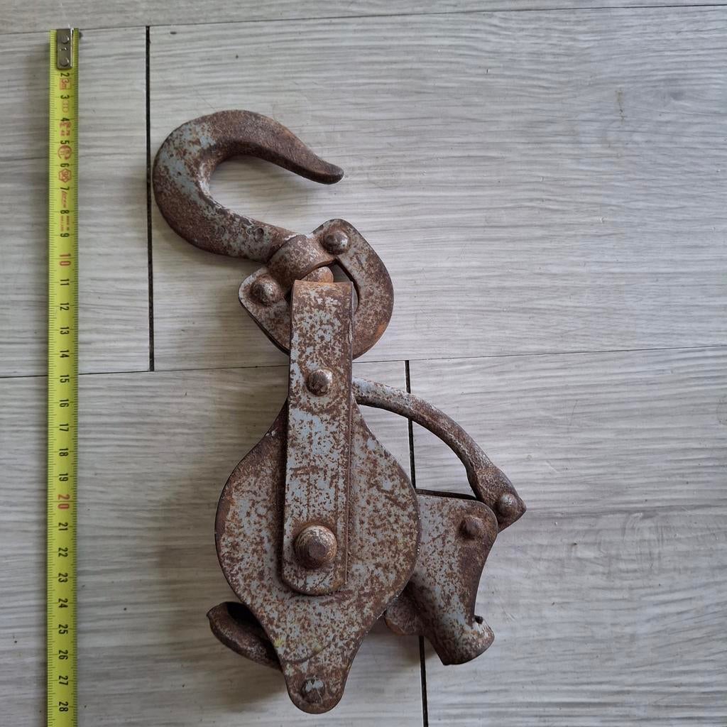 Antieke Takel - Vintage Verzamelitem, Ophalen of Verzenden