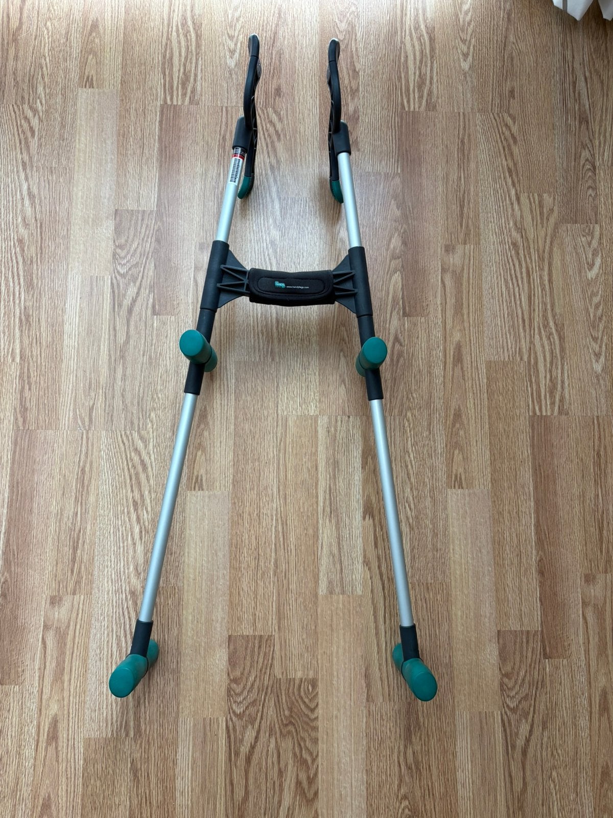 HandyLegs–Hulpmiddel voor aan- en uittrekken van steunkousen, Ophalen, Zo goed als nieuw