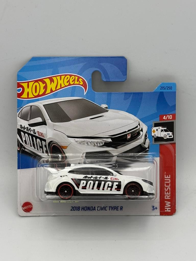 Hot Wheels 2018 Honda Civic Type R, Ophalen of Verzenden, Nieuw, Auto