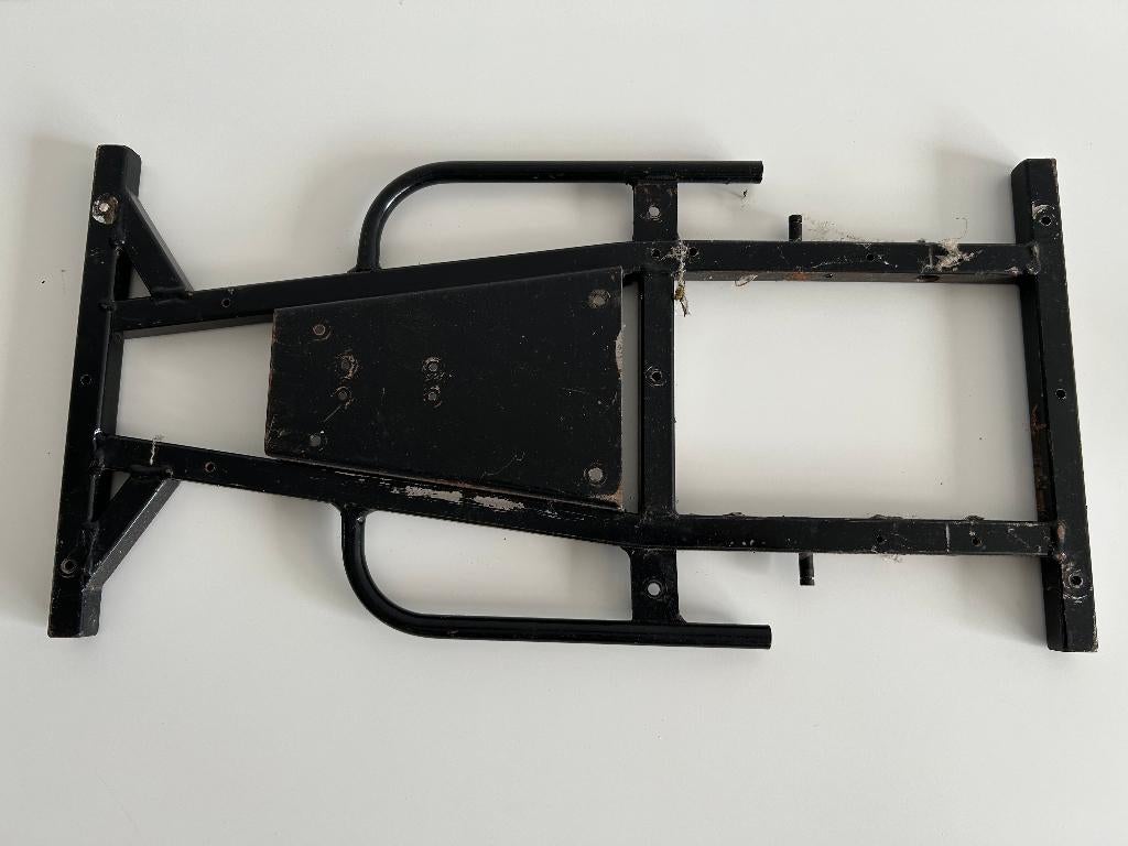 Vintage stockcar chassis 1/8 nitro rc auto, Ophalen of Verzenden, Gebruikt, Nitro, Auto onroad