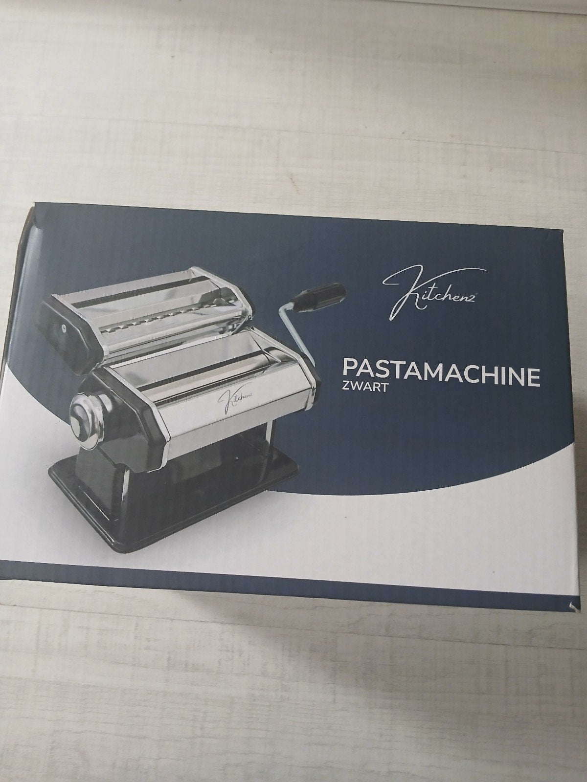 Nieuwe in doos,  Kitchenz Pastamachine Zwart in doos, Witgoed en Apparatuur, Keukenmixers, Ophalen of Verzenden, Nieuw