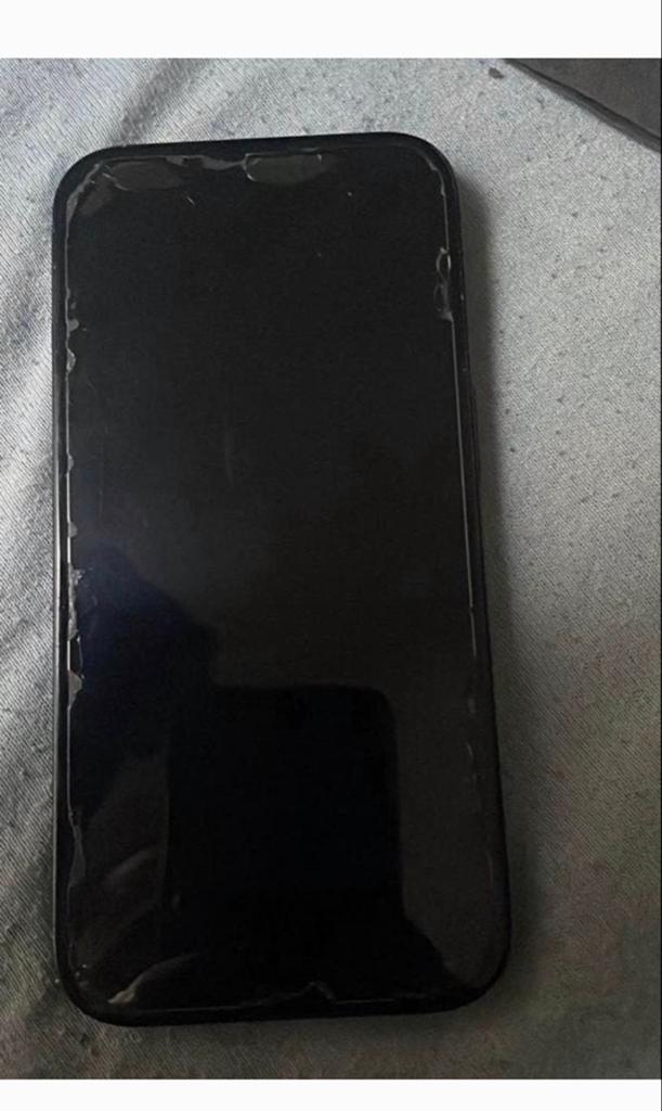 iPhone met lichte achterschade, te repareren door Apple, Ophalen of Verzenden, Gebruikt, Zwart, IPhone 12