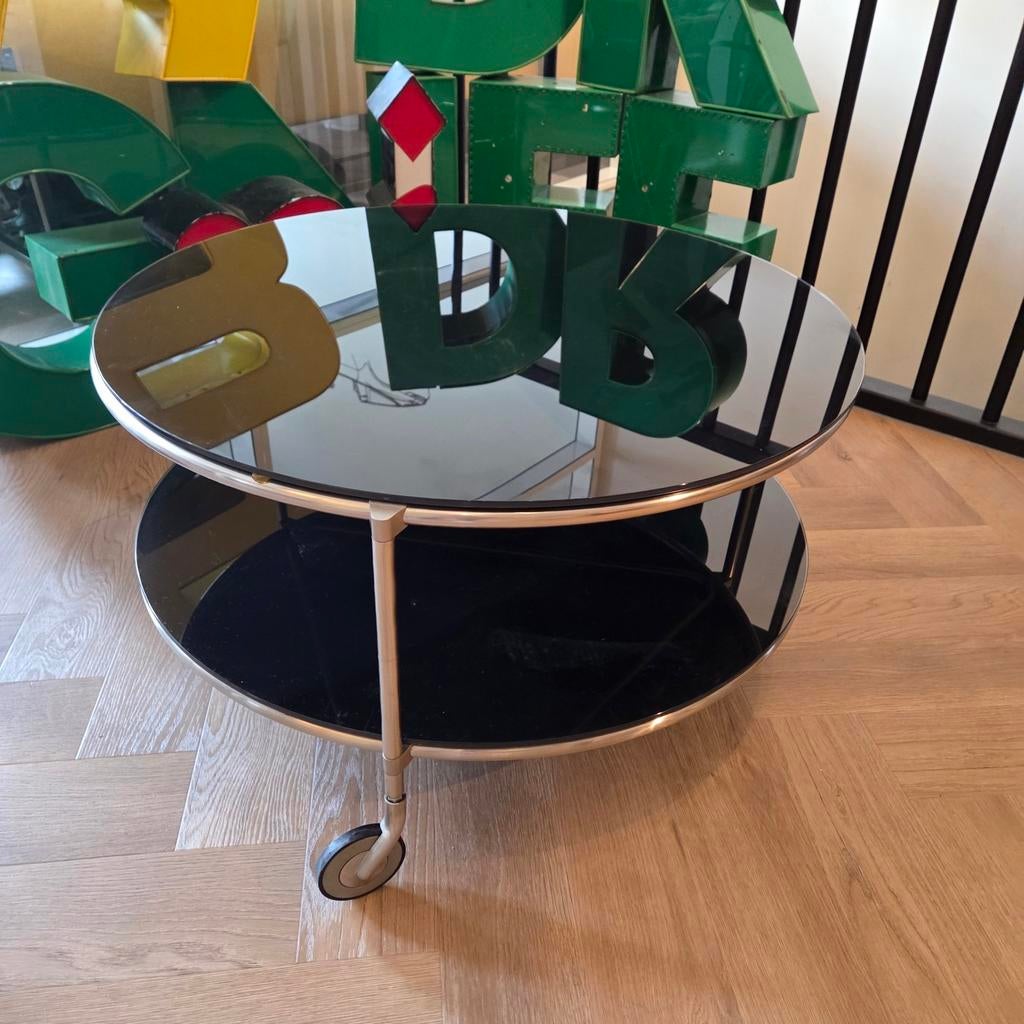 IKEA Strind salontafel - EHLEN JOHANSSON - Glas/Chroom, Ophalen of Verzenden
