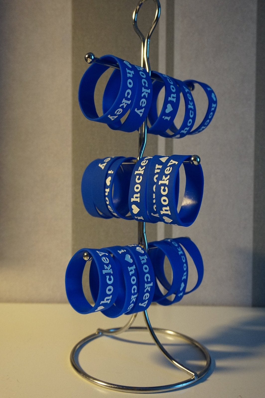 Hockey polsbandjes siliconen, Ophalen of Verzenden, Zo goed als nieuw, Overige materialen