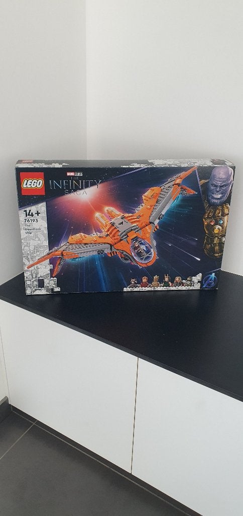 Lego Marvel 76193 Het schip van de Guardians, Kinderen en Baby's, Speelgoed | Duplo en Lego, Zo goed als nieuw, Lego, Complete set