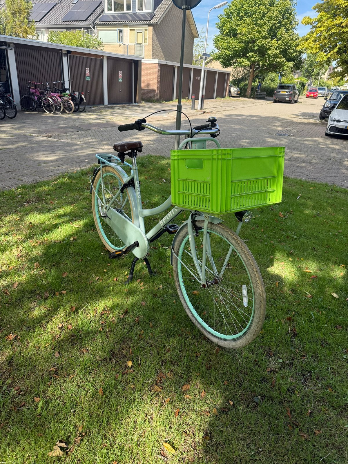 Mooie Damesfiets 28 inch met krat, Ophalen of Verzenden, Gebruikt, Overige merken