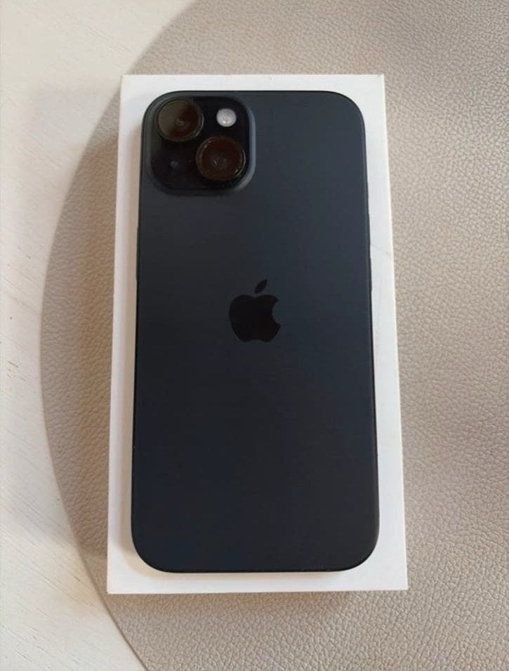 iPhone 15 - Nette staat, Ophalen, 128 GB, IPhone 15, Zwart