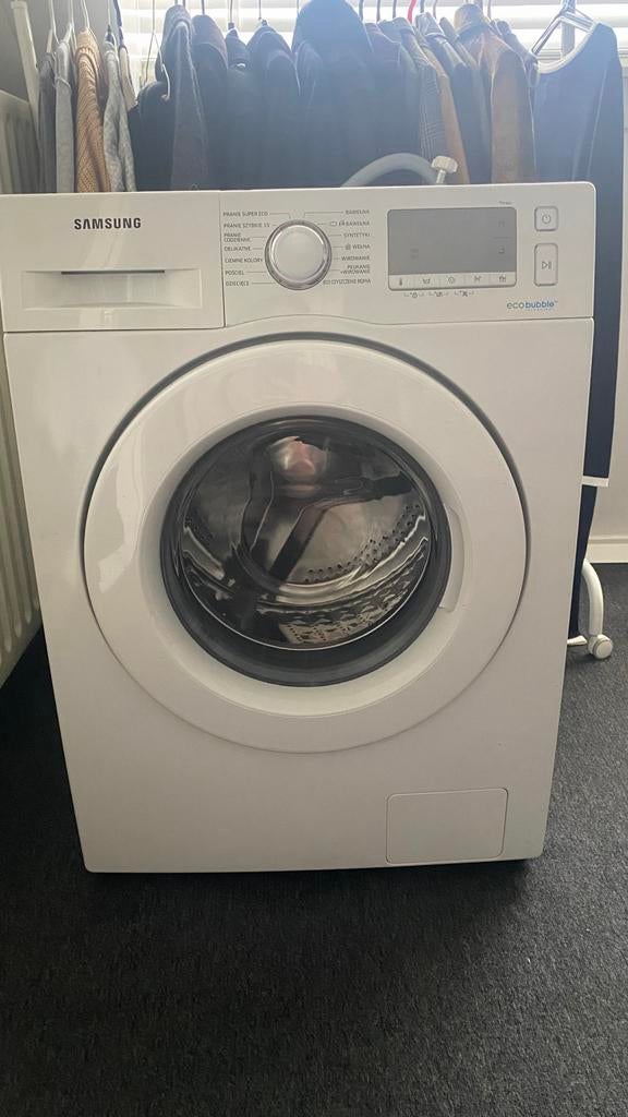 Samsung WW80J5346MA/EO EcoBubble Wasmachine 8kg, Witgoed en Apparatuur, Wasmachines, 1200 tot 1600 toeren, 8 tot 10 kg, Ophalen of Verzenden