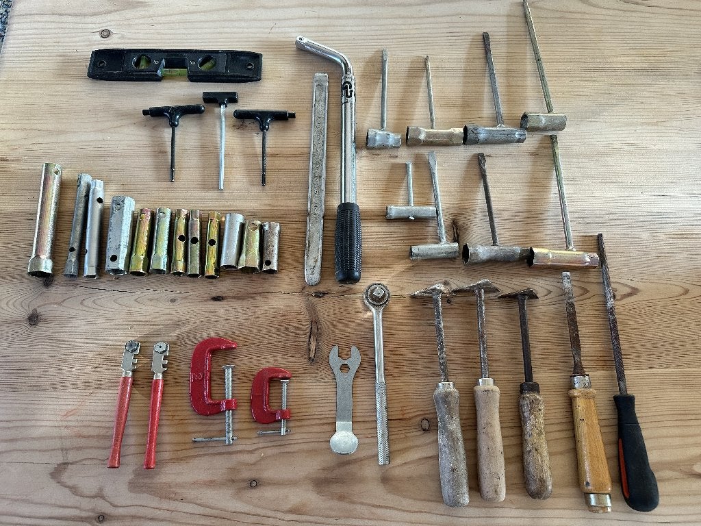 Divers gereedschap 34 stuks totaal, Ophalen of Verzenden, Zo goed als nieuw