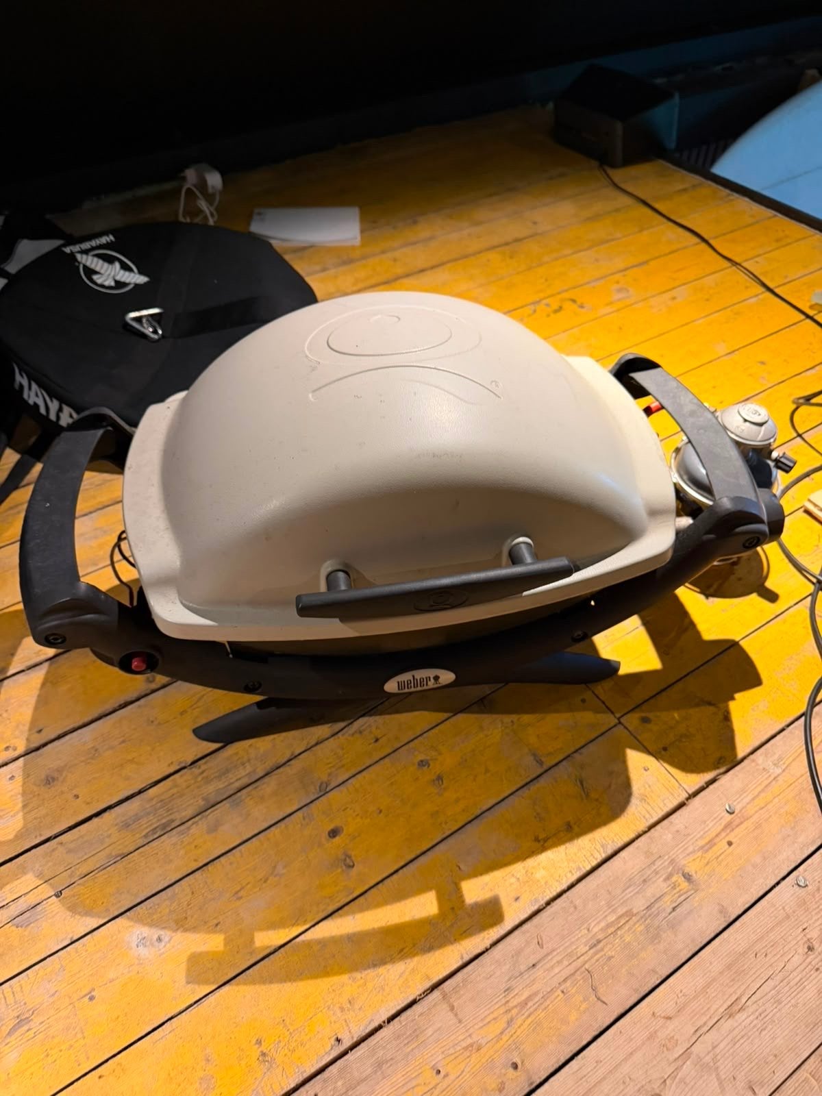 Weber Q1000 Compact Gas BBQ - Draagbare Gasbarbecue, Ophalen, Gebruikt