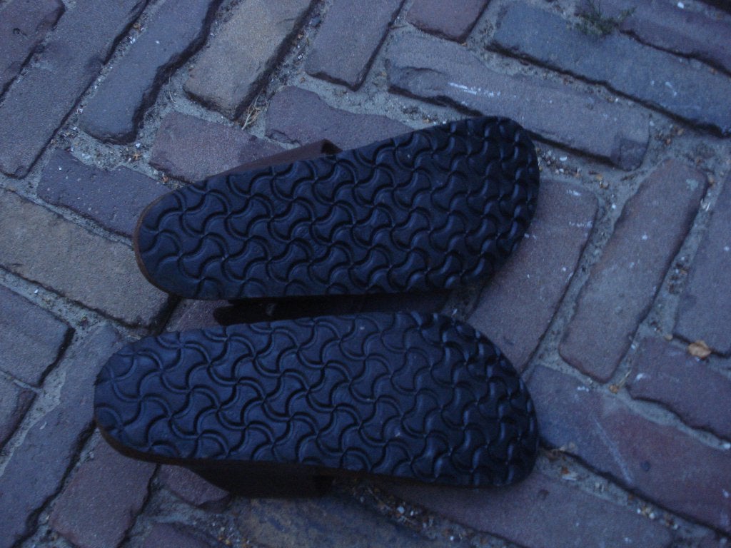BIRKENSTOCK RAMSES BRUIN 41 GRATIS VERZENDING PER POST, Slippers, Bruin, Verzenden, Zo goed als nieuw