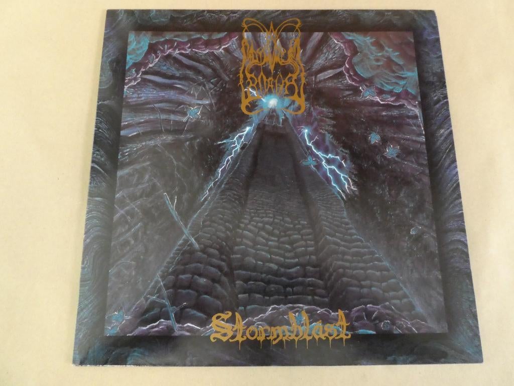 Dimmu Borgir – Stormblåst (1998) zwart, Cd's en Dvd's, Vinyl | Hardrock en Metal, Inclusief binnenhoes, Ophalen of Verzenden, Zo goed als nieuw