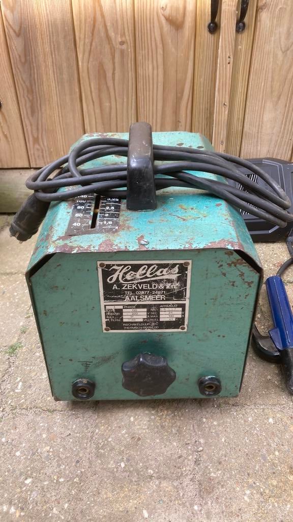 Lasapparaat Hellas incl. +/- 300 Elektroden, Ophalen, Gebruikt, Minder dan 150 ampère, Elektroden