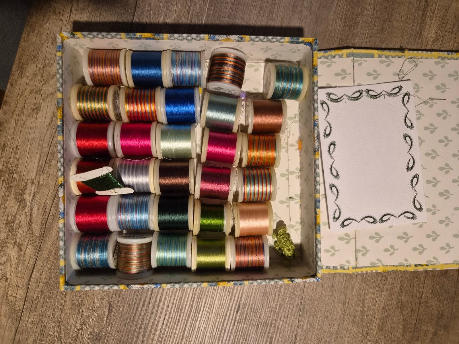 Borduurgaren voor kaarten, Ophalen of Verzenden, Borduurgaren of Zijde