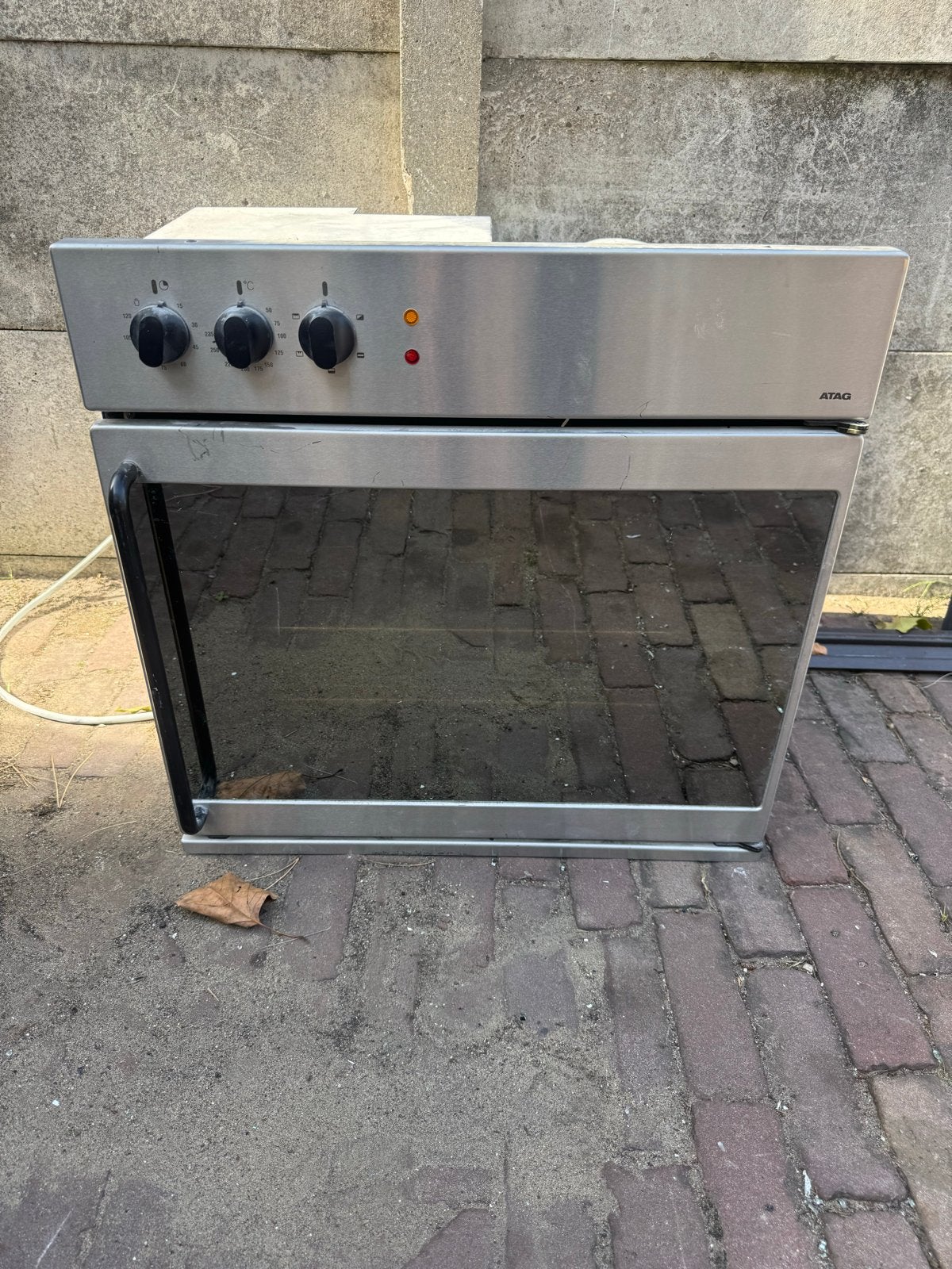 ATAG Inbouw Oven - Gebruikt maar functioneel, Ophalen, Gebruikt, Oven, 60 cm of meer