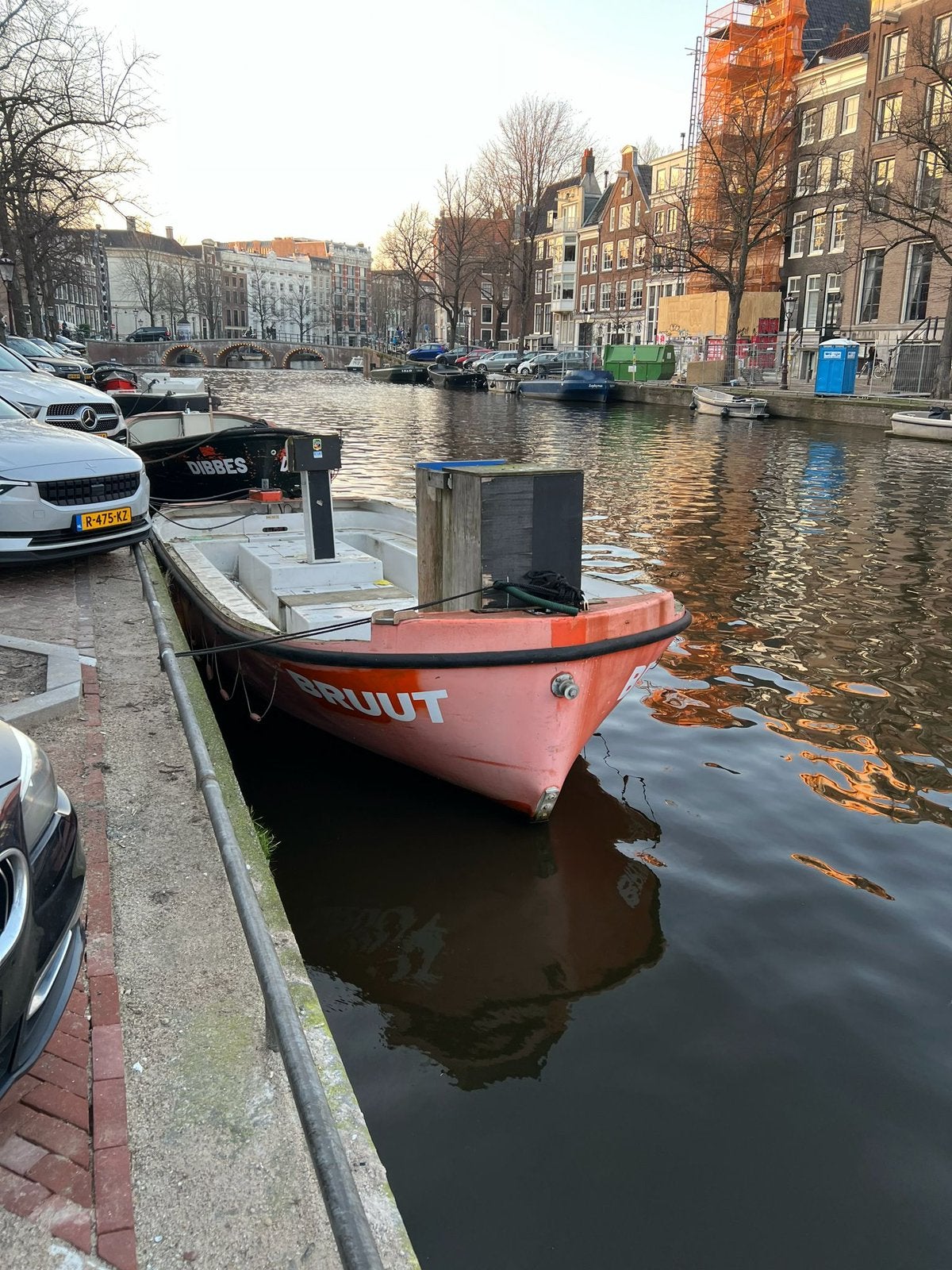 Norsafe reddingssloep 7.5M | Vignet Amsterdam | Koningsdag, Gebruikt, Binnenboordmotor, 1 cm, Diesel
