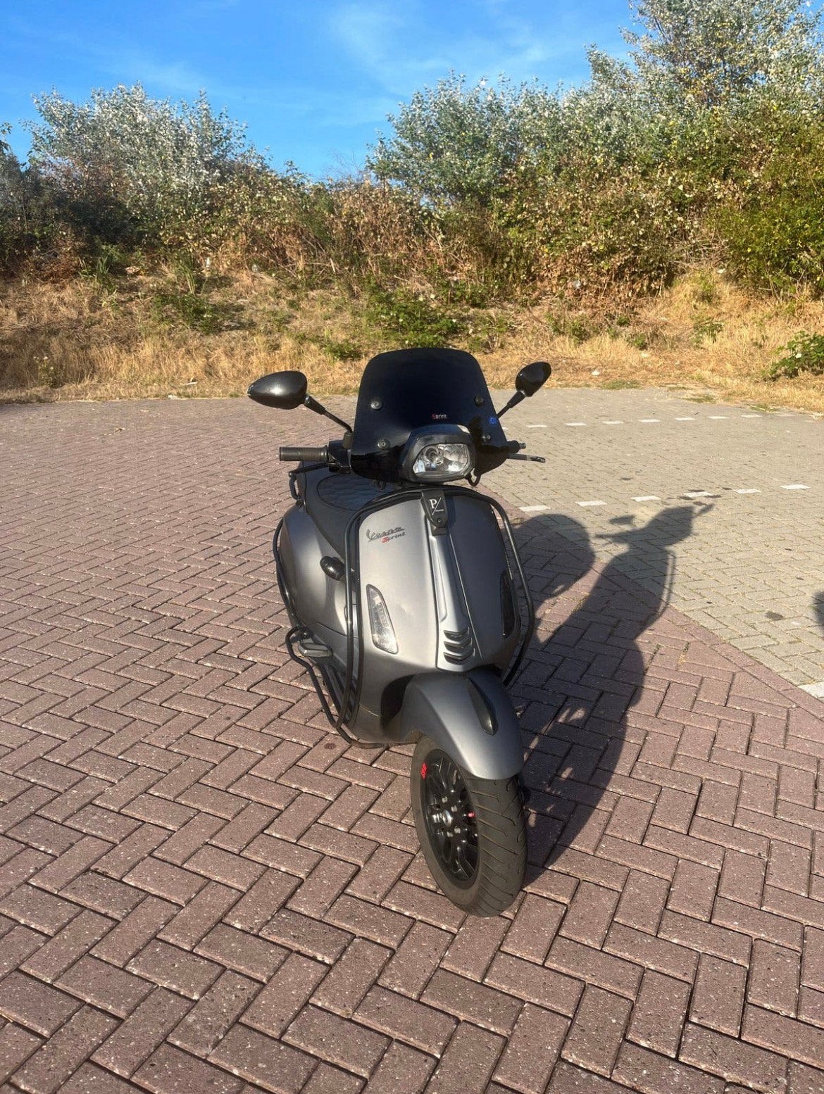Vespa sprint Custom zadel, Ophalen, Gebruikt, Overige modellen, Maximaal 45 km/u