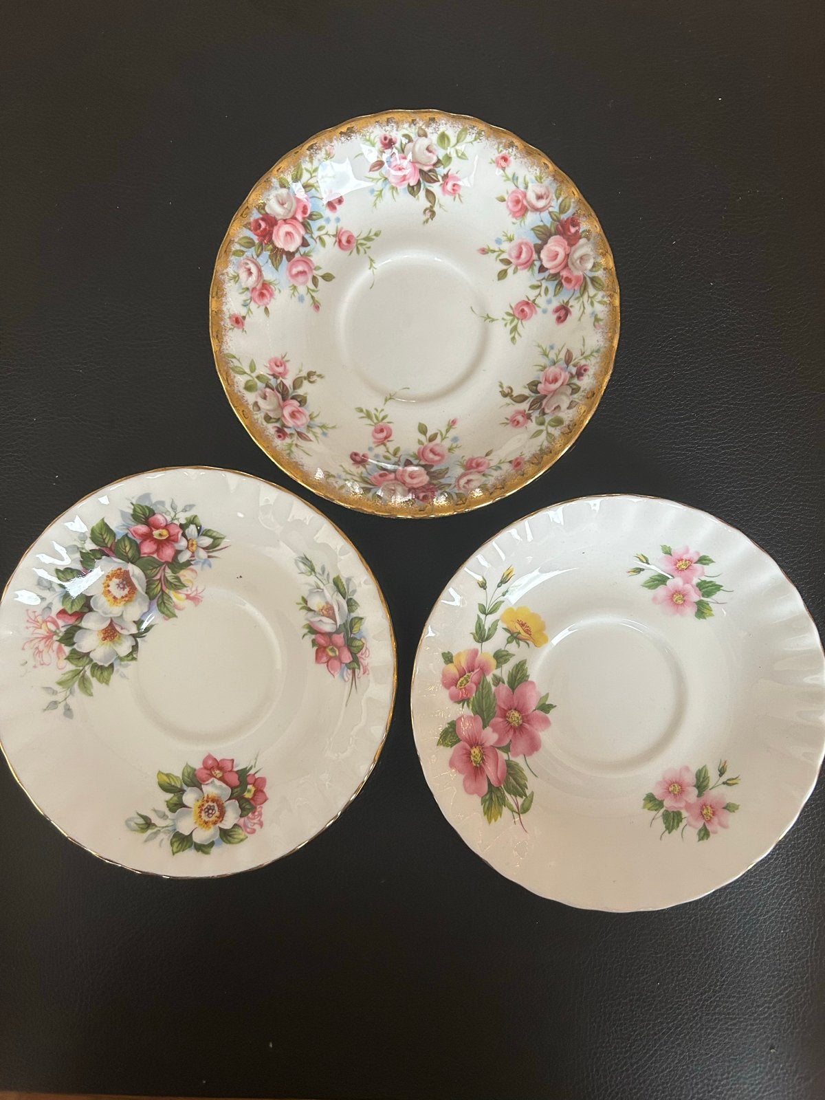 3 Royal Albert schotels: Cottage Garden, Bone China, Summert, Ophalen