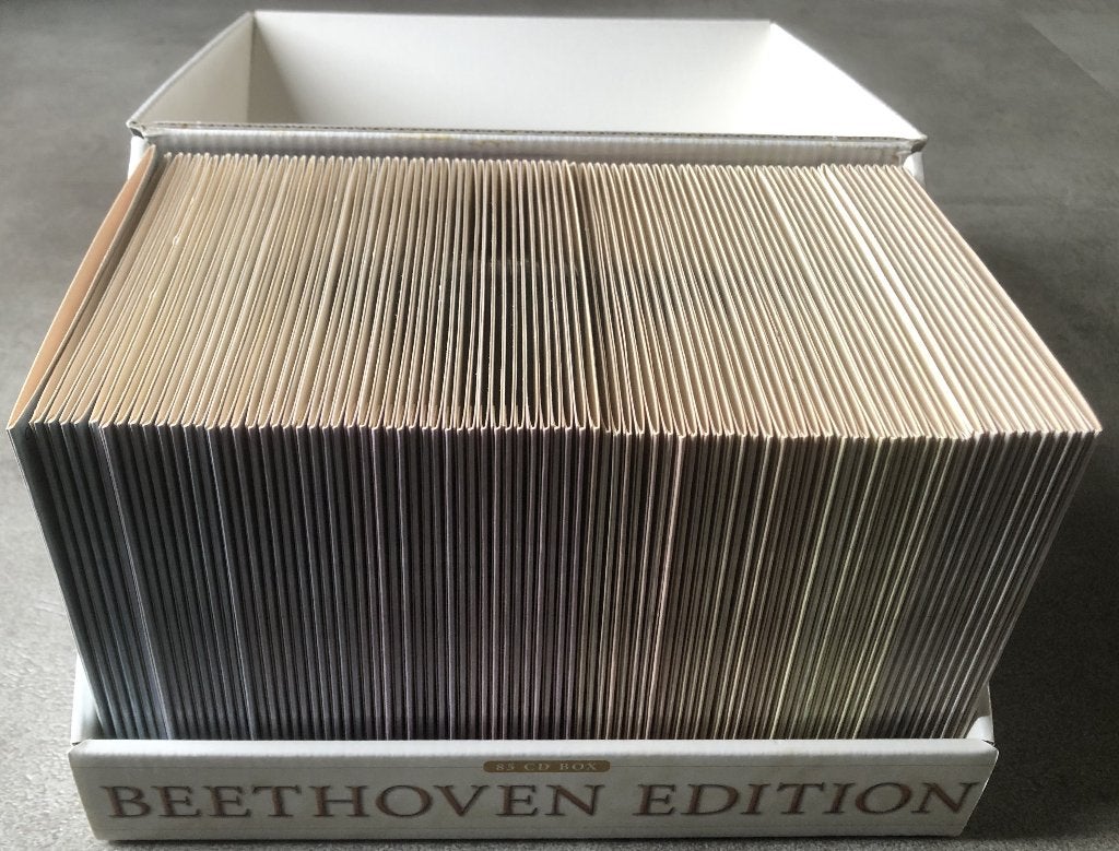 BEETHOVEN - COMPLETE WORKS - BOX 85 CD'S, Cd's en Dvd's, Cd's | Klassiek, Ophalen of Verzenden, Classicisme, Zo goed als nieuw