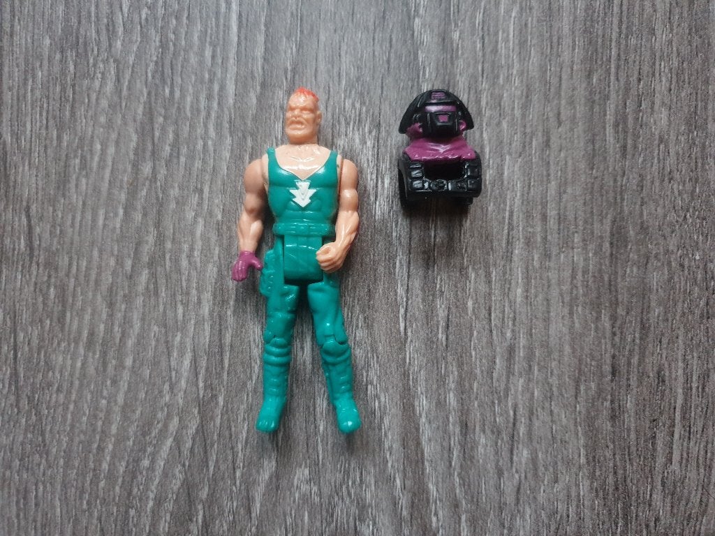 M.A.S.K. – Bruno Sheppard EU Figure Pack – Kenner 1987, Ophalen of Verzenden, Gebruikt