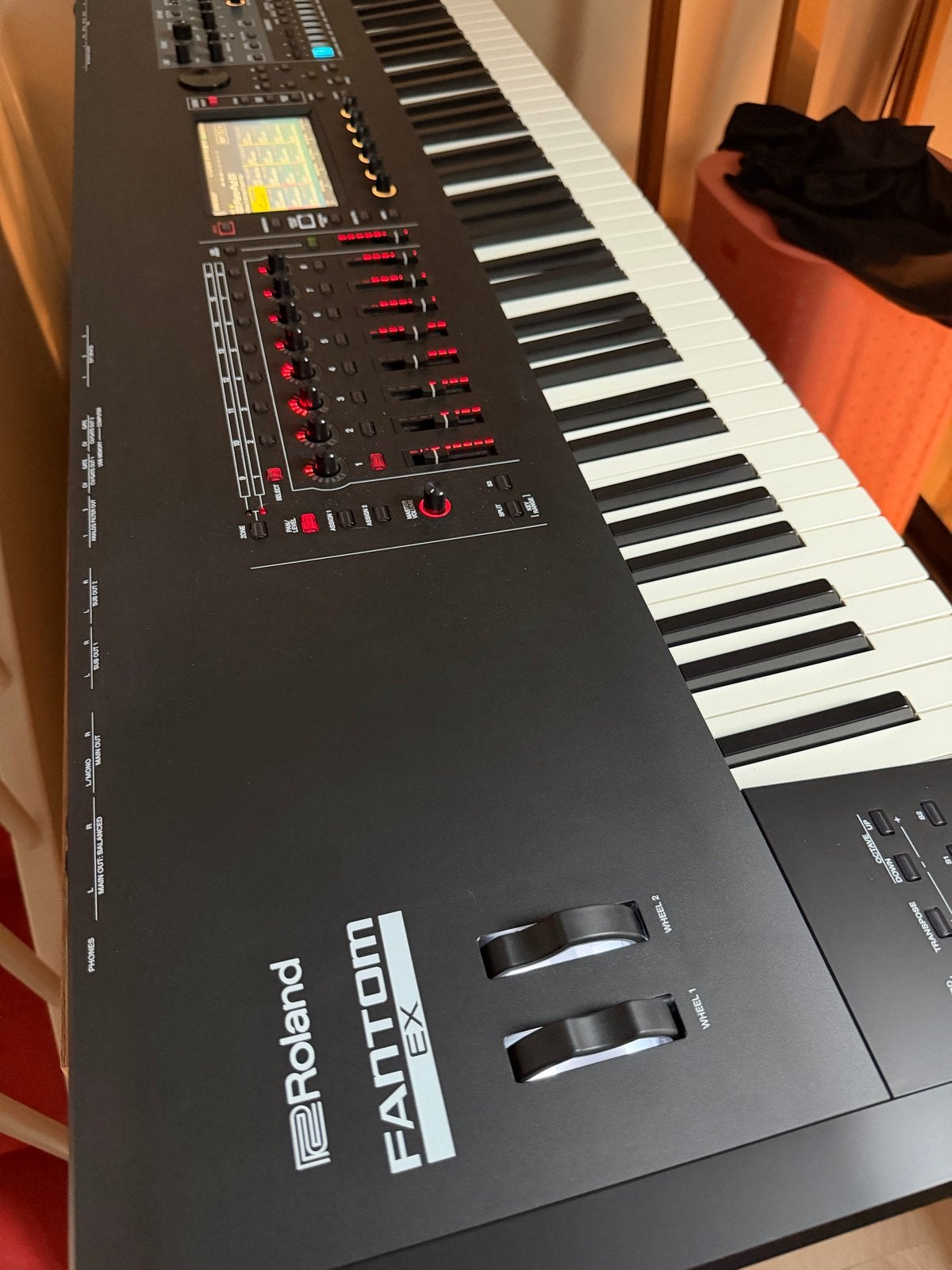 Roland Fantom 8 EX Workstation in Nieuwstaat | Garantie 2jr, Ophalen, 88 toetsen, Roland, Zo goed als nieuw