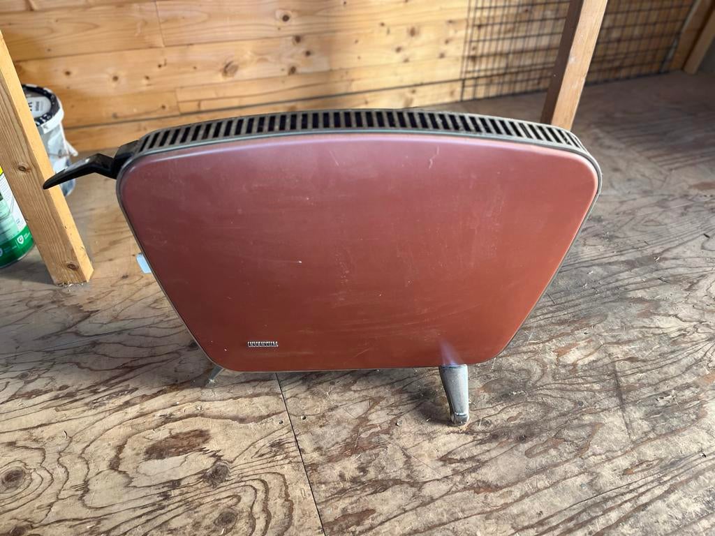 Vintage elektrische kachel - Bruin, werkt perfect, Ophalen, Gebruikt, Overige soorten, Elektrisch