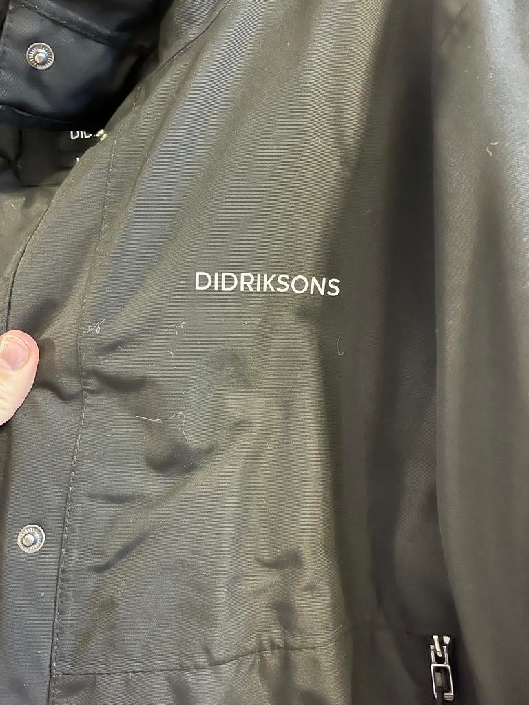 Didriksons winterjas Frida vrouwen - Zwart, maat 42, Ophalen of Verzenden, Zo goed als nieuw, Maat 42/44 (L), Zwart